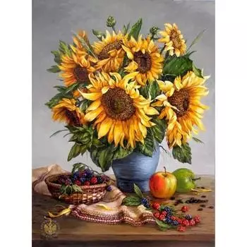 Ruopoty 40x50 см картины по номерам с рамкой цветы картина по номерам на холсте Diy ремесло украшение дома подарок