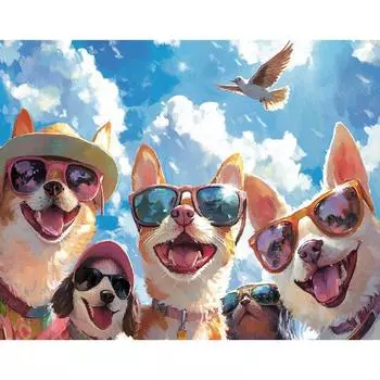 RUOPOTY Cat Diy Painting By Numbers Kit For Adults Picture On Canvas Animals Coloring By Numbers Handcrafts For Home Wall Decor 40x50cm NO Frame