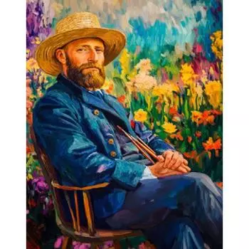 RUOPOTY Diy Painting By Numbers Painter Flowers Modern Picture By Numbers Handicrafts For Home Decor Crafts Arts 40x50cm NO Frame