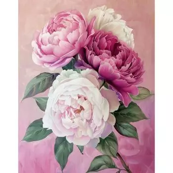 RUOPOTY картина по номерам Diy набор поделок цветы живопись по номерам произведение искусства для взрослых подарок рисунок по номерам домашний декор 40x50cm NO Frame