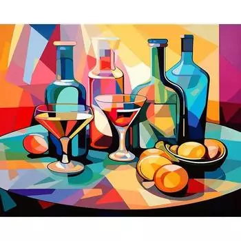 Ruopoty картина по номерам фрукты и пиво 40X50 см рамка раскраска по номерам рисунок на холсте DIY украшение дома DIY подарок