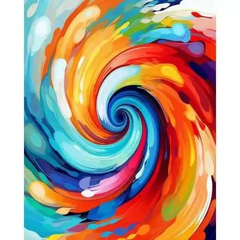 RUOPOTY картины по номерам красочный пейзаж картина маслом по номерам DIY 60x75 см рамка современный рисунок на холсте ручная роспись 40x50cm NO Frame