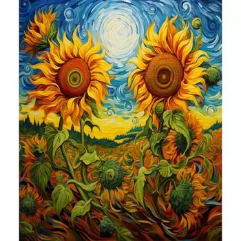 RUOPOTY наборы для рисования по номерам для взрослых с рамкой, холст, картина, настенная живопись, акриловая краска по номерам для домашнего декора 40x50cm NO Frame