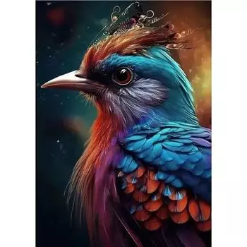 Ruopoty попугай картина по номерам для взрослых животные ручная роспись масляная краска по номерам домашний декор набор «сделай сам» уникальный подарок 40x50cm NO Frame
