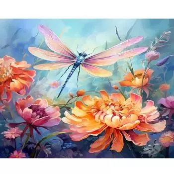 RUOPOTY рамка DIY картина по номерам пейзажная краска по номерам домашний декор ручная роспись холст рисунок подарок 40x50 см 40x50cm NO Frame