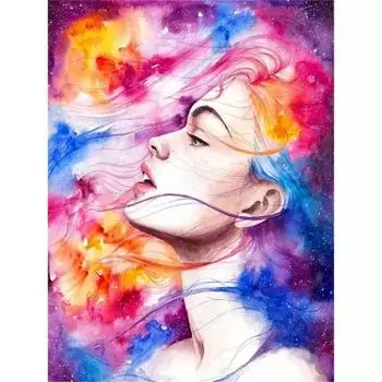 RUOPOTY Рамка для рисования по номерам для взрослых женщин на холсте акриловая краска настенная живопись маслом рисунок раскраска по номерам для дома 40x50cm NO Frame