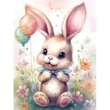 Ruopoty, современная картина по номерам на Cavas, милый рисунок животного по номерам, ремесленные настенные декорации, подарок для взрослых, набор 40x50cm NO Frame