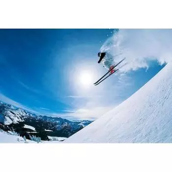 Ruopoty Зимний пейзаж Современные картины по номерам Акриловая краска Kill Time Катание на лыжах Картины по номеру Персонализированный подарок Хобби