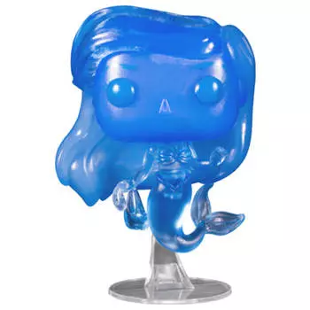Русалочка Ариэль с синей полупрозрачной сумкой Pop! винил