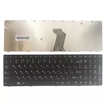 Русская клавиатура для ноутбука LENOVO V570 V570C V575 Z570 Z575 B570 B570A B570E V580C B570G B575 B575A B575E B590 B590A RU Черный чёрный