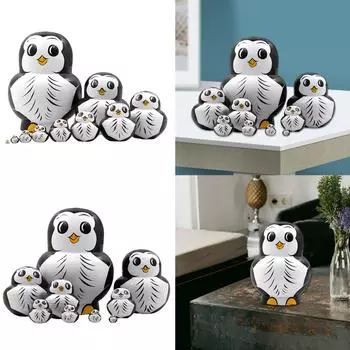 Русские матрешки 10 штук, расписанные вручную игрушки, традиционная матрешка, традиционные русские куклы-сборники