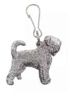Русский черный терьер, сделано в Англии Коллекция Art Dog Zip Pull