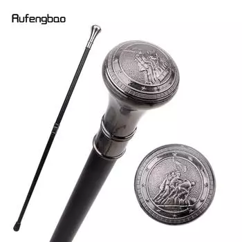 Русский стиль Hoise Флаг Тотем Рельефная трость Модная трость Джентльмен Роскошная ручка-трость 93 см