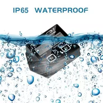 РУССКИЙ В НАЛИЧИИ! Водонепроницаемый цифровой тахометр двигателя счетчик моточасов тахометр индуктивный об/мин для 2 4-тактного бензинового мотоцикла Hh CHINA