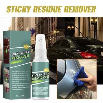 Rust Removal Spray Derusting 30ml Car Glass Label Cleaner