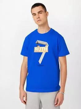 Ruth S-6XL Большой размер Мужская футболка с короткими рукавами 100% хлопок Круглый вырез Повседневная футболка 6XL