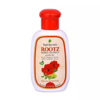 Рутз: натуральный шампунь для волос (100 мл), Rootz Herbal Shampoo, Rajah Ayurveda 10