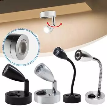 Rv Reading Light Dc10-30v 3w Bedside Wall Lamp With Switch, Designed For Reading, Boat, Yacht, And Motorhome J4i7