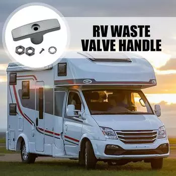 RV Sewer Valve Handle Replacement RV Water Tank Fittings RV Waste Valve Handles Kit Aluminum Alloy RV Tank Valve Handle RV Parts CZECH REPUBLIC