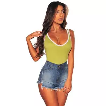 Рваные джинсовые шорты S