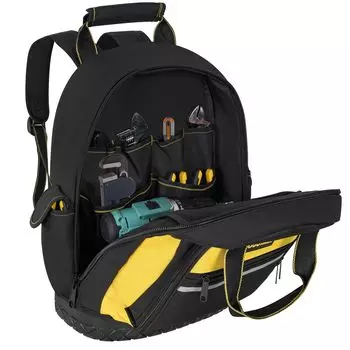 Rxakudedo Tool Большой инструмент рюкзак Тип инструмент инструмент сумка для хранения инструментов, рюкзак, емкость, хранение, сумка, коробка, водонепроницаемый, многофункциональный, сумка, прочный,