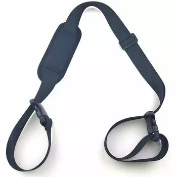 RXM Удобный плечевой ремень Многофункциональный ремень Длина см Регулируемая длина для балансировки 120-190 Автомобиль/Складной велосипед/Лыжи (черный)