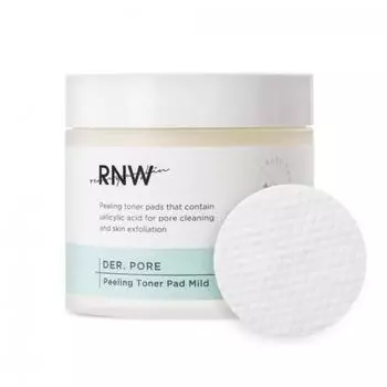 РЯО ДЭР. Pore Peeling Toner Pad Mild 140мл (60pcs), Увлажнение, Kbeauty, корейская косметика, пробник