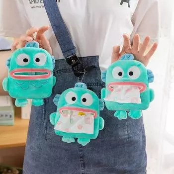 Рыба-клоун бумажный кулон уродливая мультяшная плюшевая игрушка школьная сумка кулон автомобиль бумажный кулон маленькая кукла 15*12cm 0.1kg