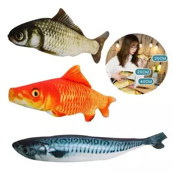 Рыба Мягкая Мягкая Имитация Карп Диван Кровать Плюшевые Животные Прекрасный Подарок 20cm Crucian Carp