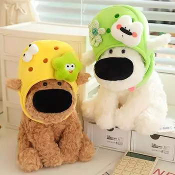 Рыба, поедающая соль, новая серия «Большой нос собаки в виде дырочки», плюшевая игрушка, кукла, милая подвеска, подарок на день рождения 13cm