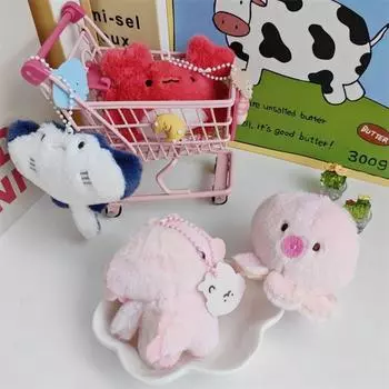 Рыба-Рэй плюшевая кукла-брелок плюшевая забавная рыбка подвеска морские организмы брелок рюкзак Декор Ray Fish