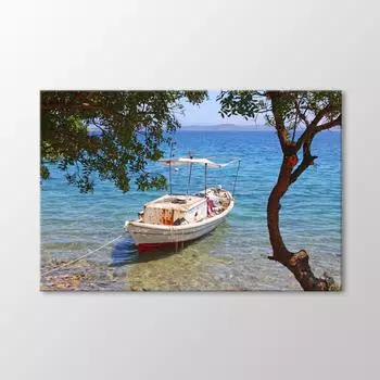 Рыбацкая лодка, Бодрум Живопись