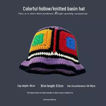 Рыбацкая шапка из шерсти цвета допамина — ручная вязка, теплая, идеально подходит для осени и зимы, подходит для всех размеров головы. Gloves CD 61147; One Size