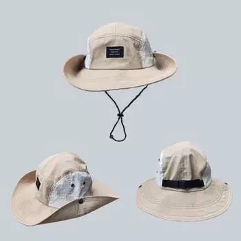 Рыбацкая шляпа, новая альпинистская шляпа для женщин на весну и лето, быстросохнущая складная шляпа с большими полями M56-58cm