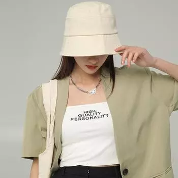 Рыбацкая шляпа женская летняя защита от ультрафиолета корейская шляпа с большими полями японская солнцезащитная шляпа с защитой от солнца