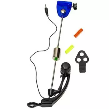 Рыбалка Клевалка Сигнализатор Рыбалка Цепочка Оповещение Свингеры Сигнализатор Рыбалка Лампа Рыбалка Инструмент Карп Рыбалка Инструмент Удилище Сигнализатор Адаптер Аксессуар синий