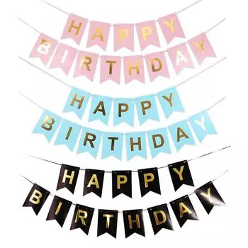 Рыбий хвост, гирлянда на день рождения с лентой, бумажная овсянка, бронзовая бронзовая надпись с днем рождения, баннер для ребенка, день рождения, детский душ, декор для крещения розовый