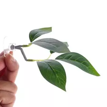 Рыбка Бетта отдых лист аквариум ландшафтный дизайн рыбка Бетта нерест лист имитация пластик вода трава украшение зелёный