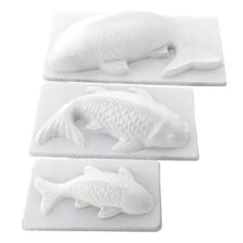 Рыбная форма с антипригарным криофилактическим пластиком, пластиковая форма для торта для кухни S