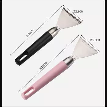 Рыбочистка из нержавеющей стали 304, бытовая рыбочистка, ручная рыбочистка, кухонный инструмент, бытовые портативные кухонные инструменты