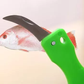 Рыбочистка Yousheng Sharp Широкое применение Пластиковая безопасность Прочный Средство для удаления кожи рыбы Товары для дома чёрный