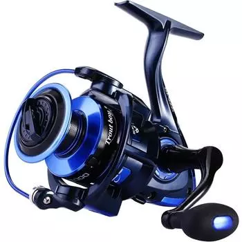 Рыболовная катушка 13+1, спиннинговая рыболовная катушка, левая и правая спиннинговая катушка, пресноводная рыбалка в соленой воде 3000