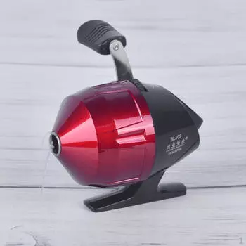 Рыболовная катушка из сплава 10 фунтов / 85 ярдов 3.0: 1 передаточное число для левой или правой руки, красный