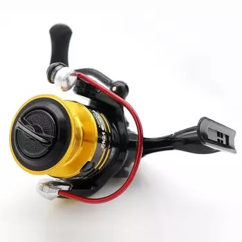 Рыболовная катушка Koity Spinning bb Ultra Light Smooth Spinning Reel с левым и правым расположением рукоятки EVA, устойчивая к коррозии рыболовная катушка, размер 3000 10+1 золотой