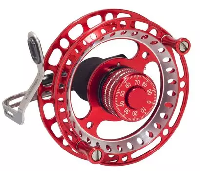 Рыболовная катушка RINOO Fly Рыболовная катушка Fly Алюминиевый сплав CNC Обработка рыболовных снастей Легкая речная рыбалка Морская рыбалка Пресноводная рыбалка красный