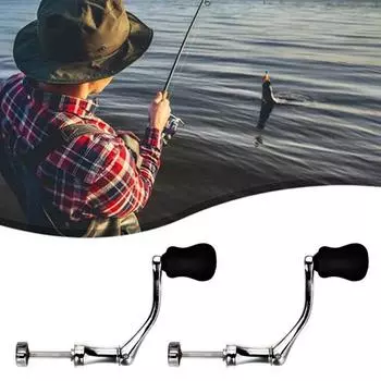 Рыболовная катушка с качающимся рычагом, прочная металлическая универсальная спиннинговая катушка для заброса приманки, запасные части для рукоятки, рыболовные принадлежности M