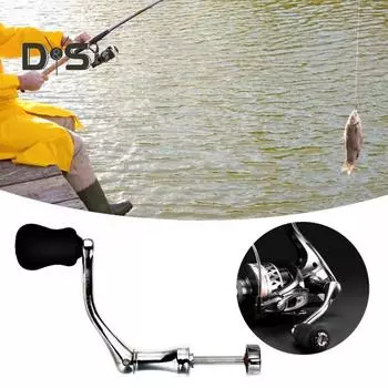 Рыболовная катушка с качающимся рычагом, прочная металлическая универсальная спиннинговая катушка для заброса приманки, запасные части для рукоятки, рыболовные принадлежности M