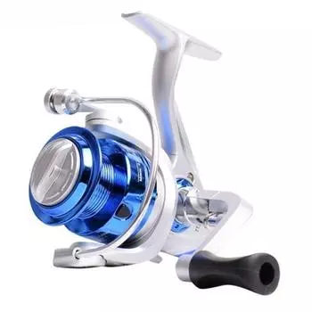 Рыболовная катушка серии 2000-7000 5.2:1 металлическая проволочная чашка, устойчивая к коррозии, складная коромысло, сменное вращающееся колесо справа налево, рыболовные снасти 2000 Series белый