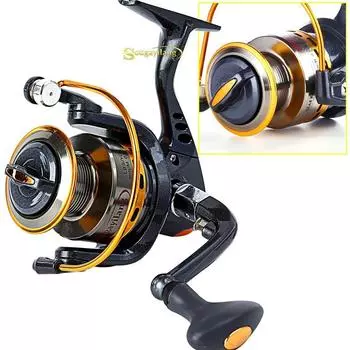 Рыболовная катушка Sougayilang 13BB+1RB, передаточное число 5,5:1 шарикоподшипник для морской рыбалки 2000