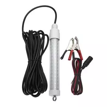 Рыболовная лампа для ловли краппи 12 В, светодиодная, погружная, ночная, белая